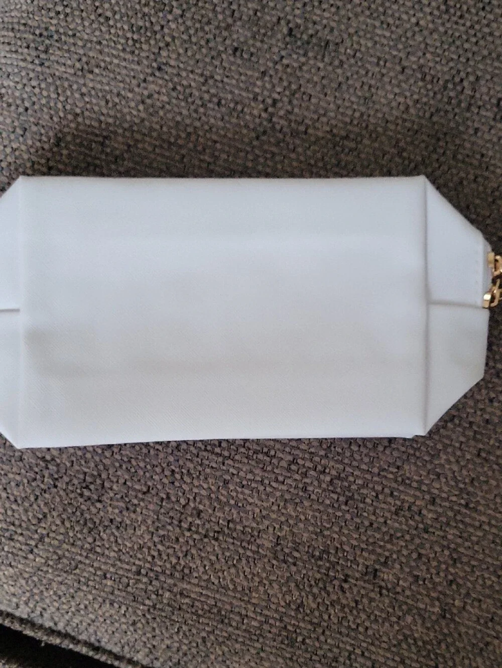 BRIDE Sash in White with Gold Trim - Bridal Party Accessory